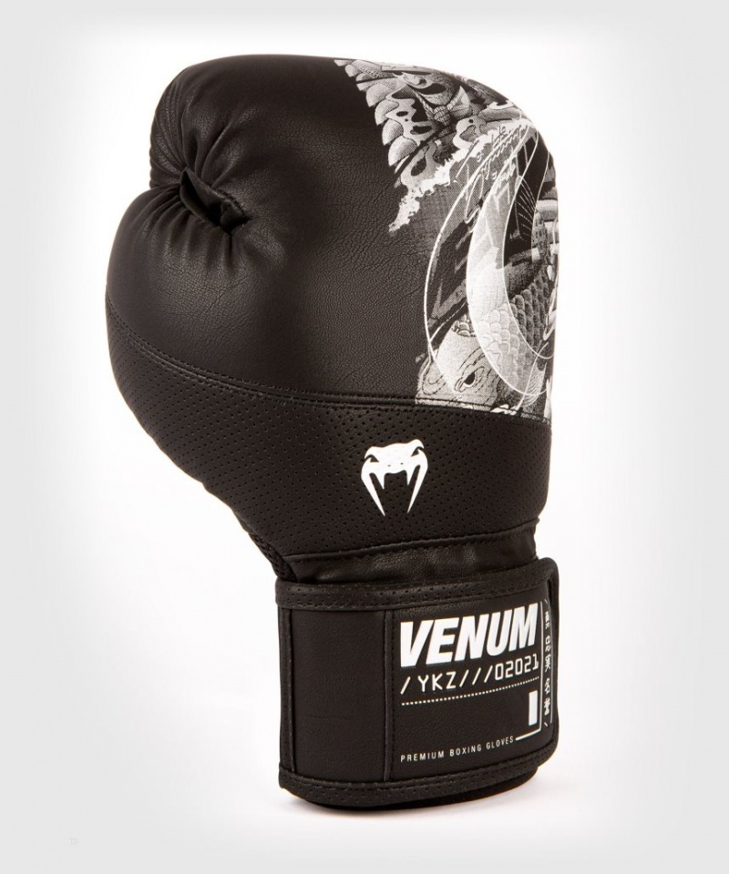 Gants De Boxe Venum YKZ21 Noir Argent  | RJZ-2285724