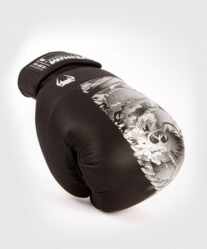 Gants De Boxe Venum YKZ21 Noir Argent  | RJZ-2285724