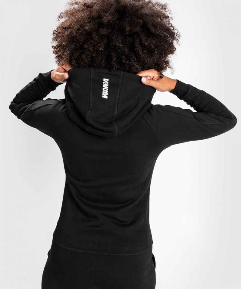 Sweat a Capuche Venum Essential Femme Noir  | ZBD-3611101