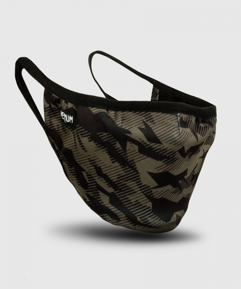 Masque Venum FACE MASK Femme Kaki Camouflage  | ZNO-9473931