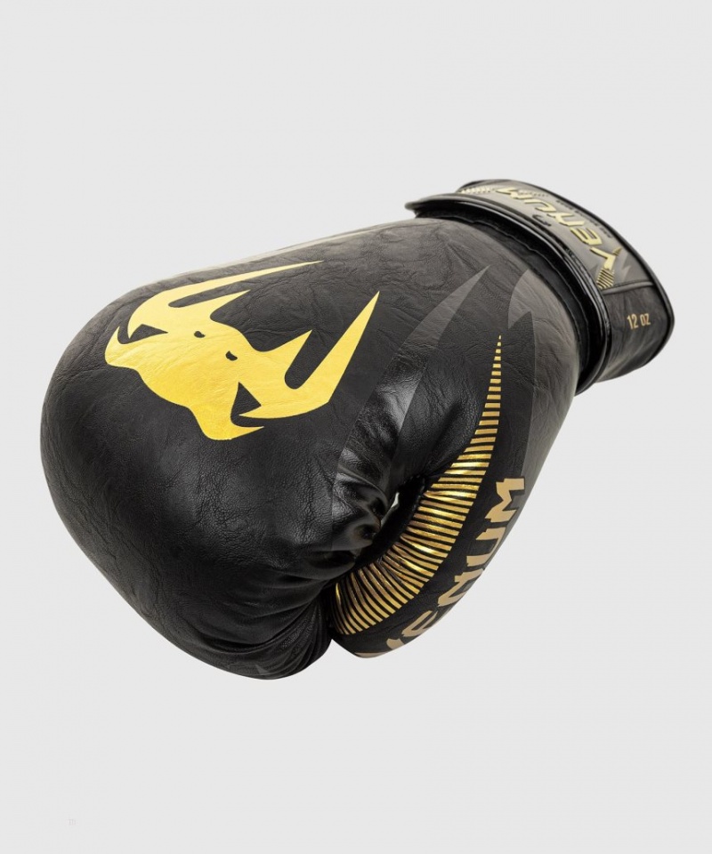 Gants De Boxe Venum Impact Doré Noir  | QIH-7196977