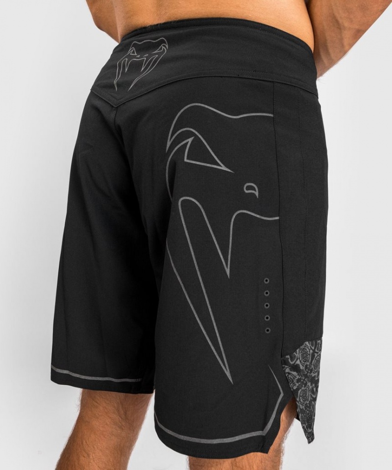 Short Venum Fight Reflective Light 4.0 Homme Noir  | MOI-9607131