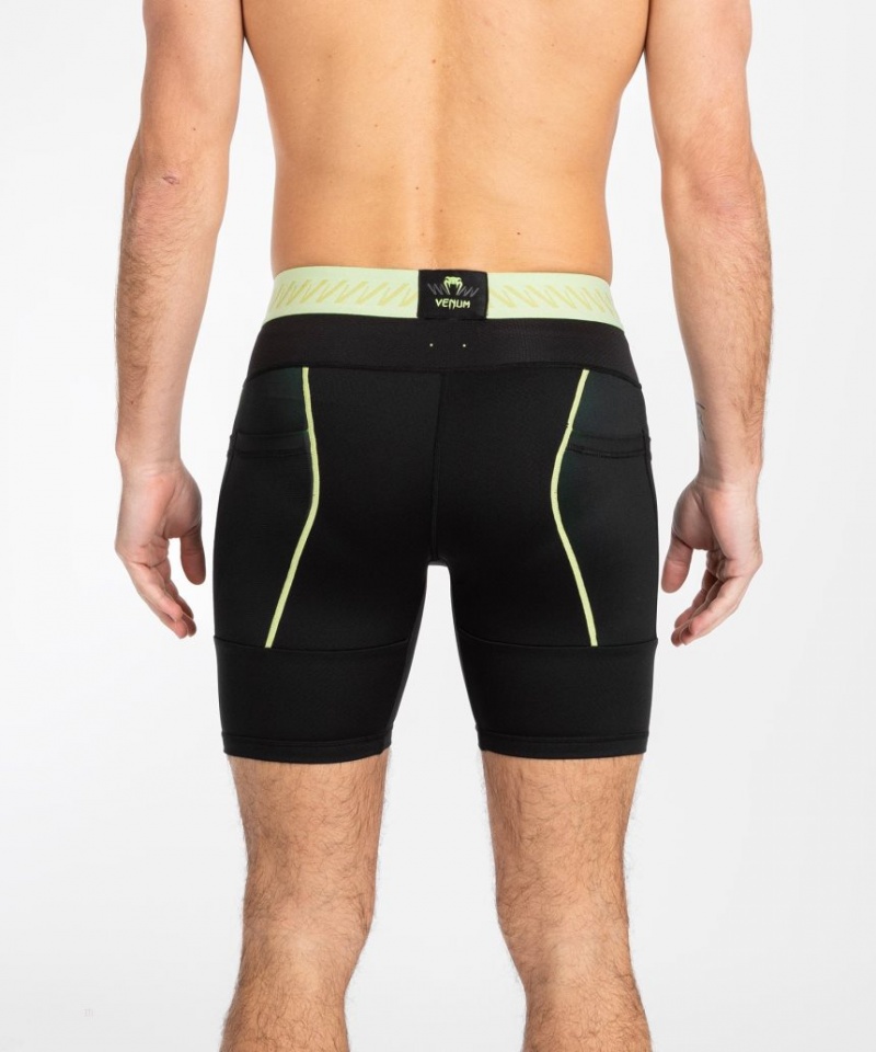 Short Venum Fusion 2.0 Vale Tudo Homme Noir Jaune  | NYG-6028382