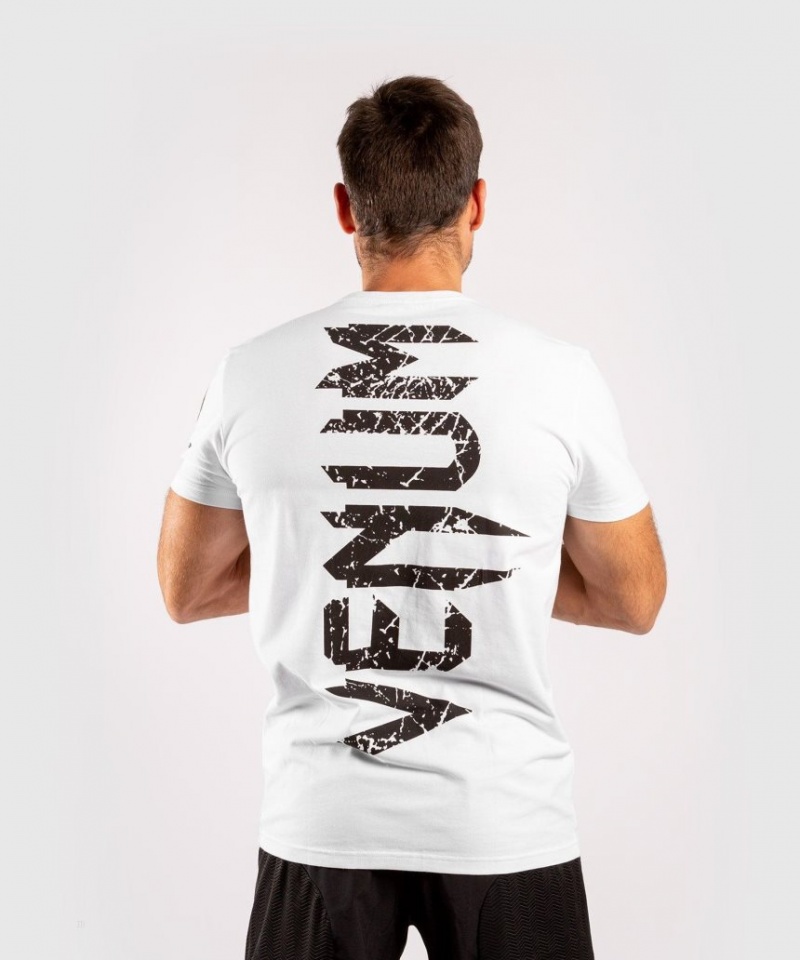 T Shirts Venum Giant Homme Blanche  | KAC-7406971