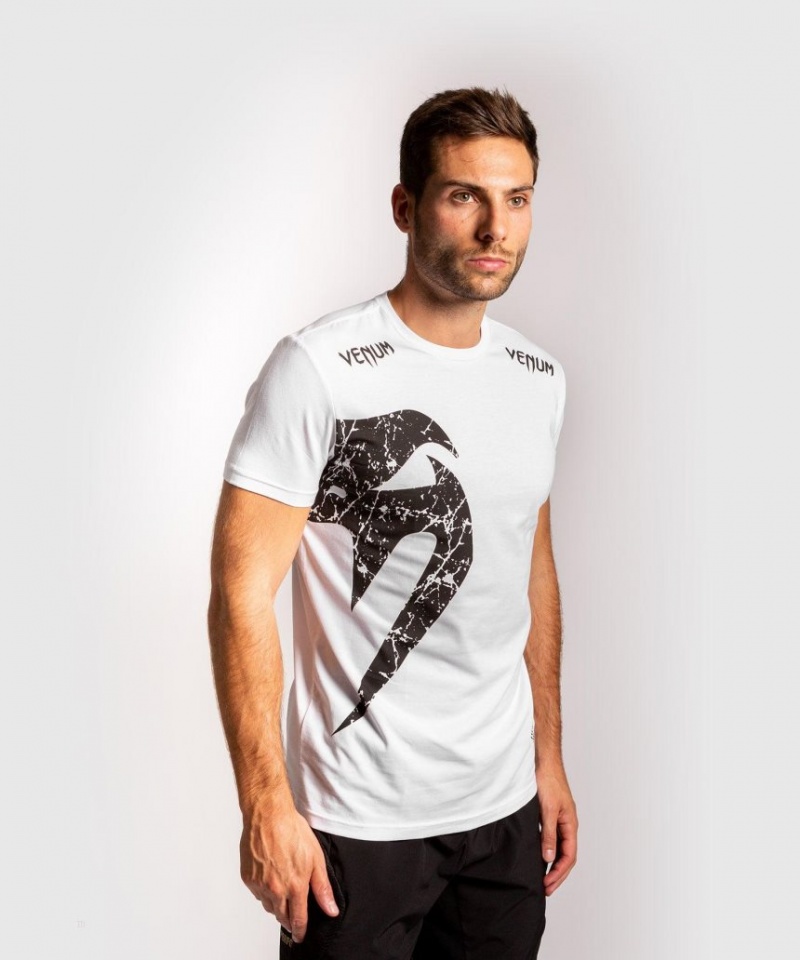 T Shirts Venum Giant Homme Blanche  | KAC-7406971