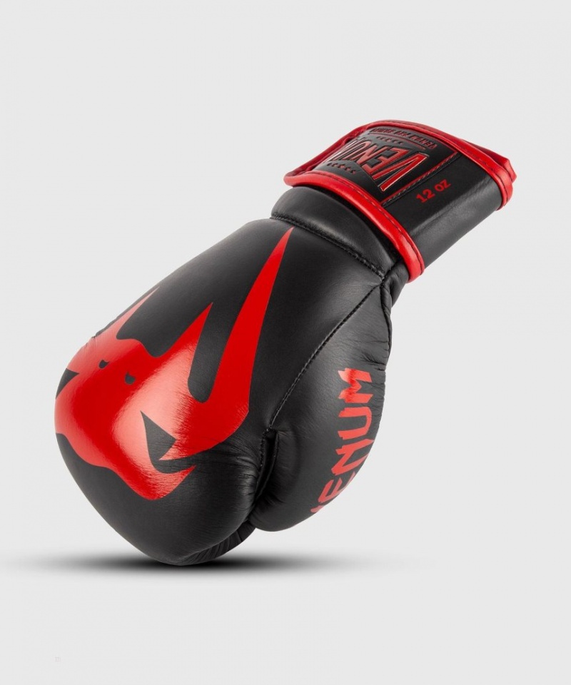 Gants De Boxe Venum Giant 2.0 Pro Velcro Noir Rouge  | TMU-4714527