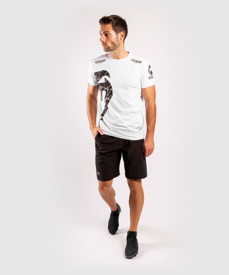 T Shirts Venum Giant Homme Blanche  | KAC-7406971