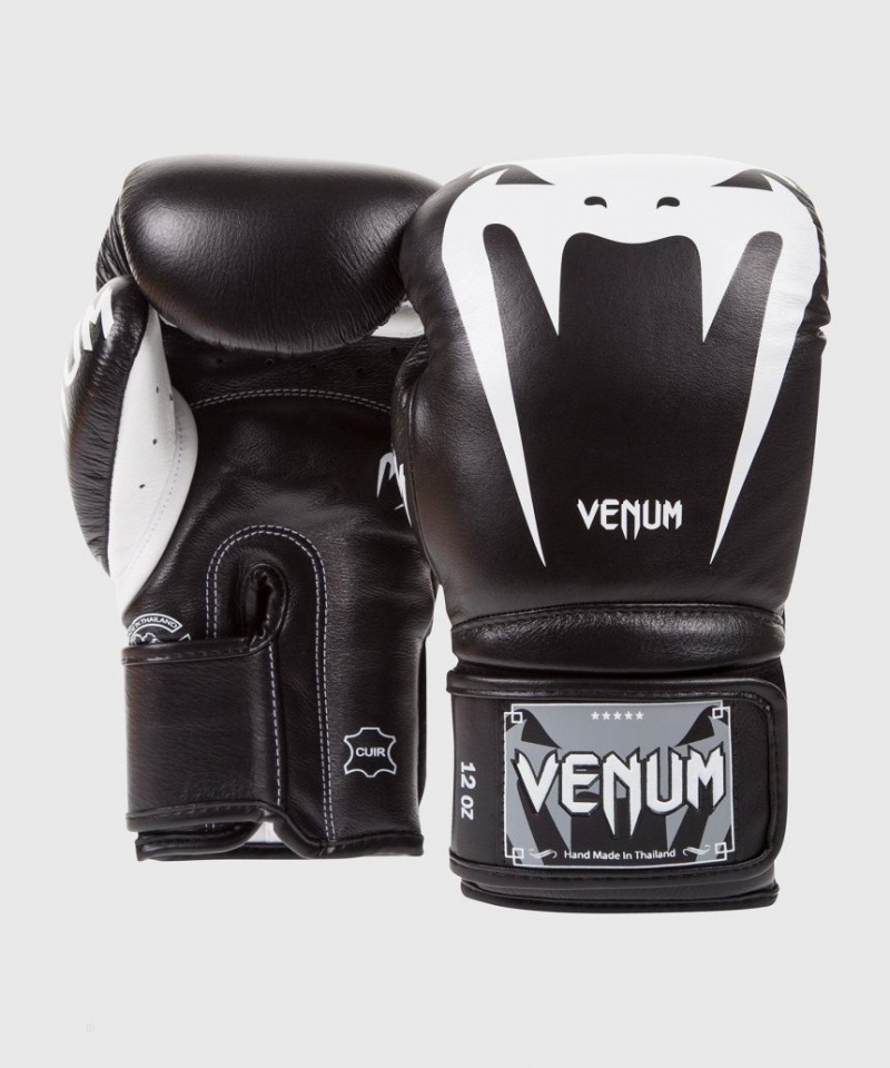 Gants De Boxe Venum Giant 3.0 Nappa Cuir Noir  | EKP-5249861