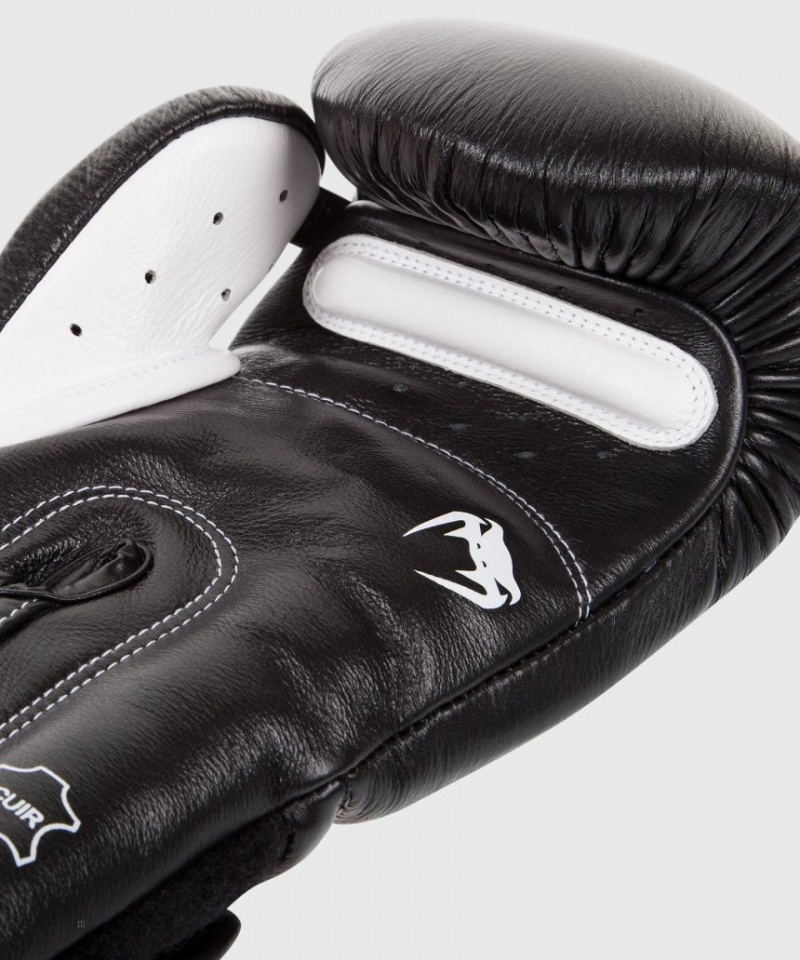 Gants De Boxe Venum Giant 3.0 Nappa Cuir Noir  | EKP-5249861