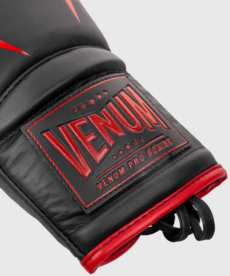 Gants De Boxe Venum Giant 2.0 Pro With Laces Noir Rouge  | OBC-7360526