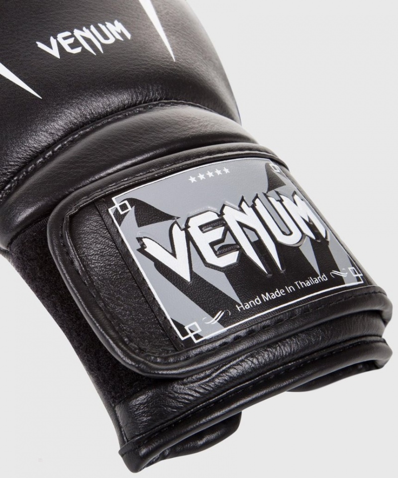 Gants De Boxe Venum Giant 3.0 Nappa Cuir Noir  | EKP-5249861