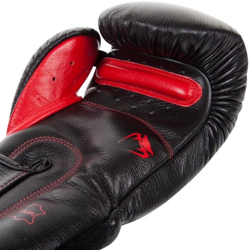 Gants De Boxe Venum Giant 3.0 Nappa Cuir Noir  | LLP-0453848