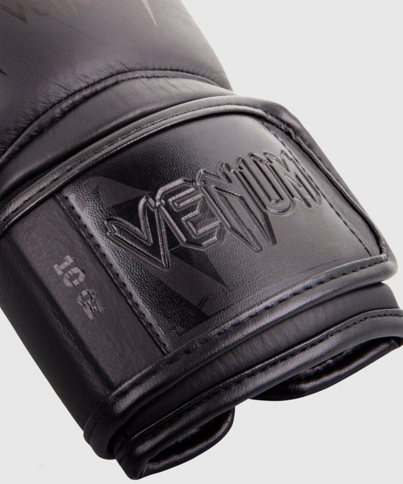 Gants De Boxe Venum Giant 3.0 Nappa Cuir Noir  | ESW-6928541