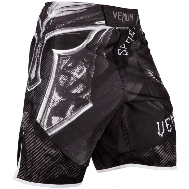 Short Venum Gladiator 3.0 Fight Homme Noir Blanche  | PGY-3709597