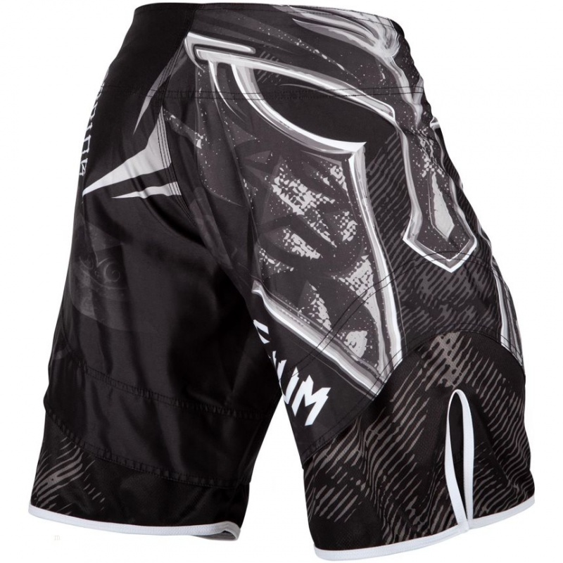 Short Venum Gladiator 3.0 Fight Homme Noir Blanche  | PGY-3709597