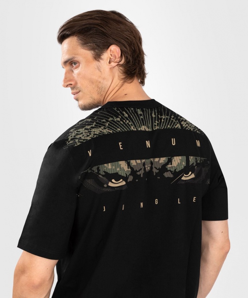 T Shirts Venum Gorilla Jungle Homme Noir Marron  | GAT-5511536