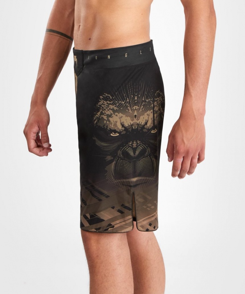 Short Venum Gorilla Jungle Fight Homme Noir Marron  | ATO-5861764