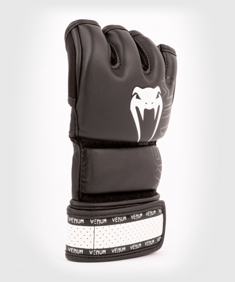 Gants D'entra?nement Venum Impact 2.0 MMA Gloves Noir Blanche  | WQV-5015130