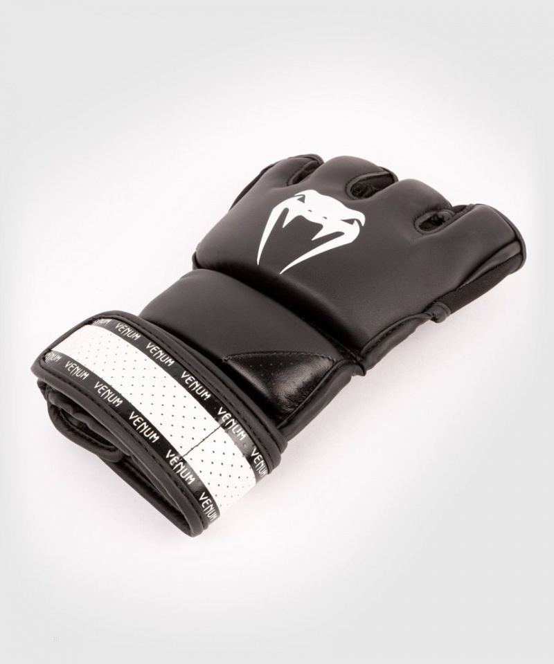 Gants D'entra?nement Venum Impact 2.0 MMA Gloves Noir Blanche  | WQV-5015130