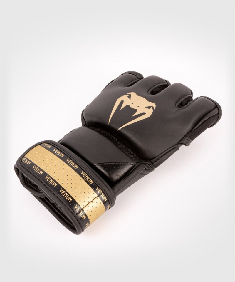 Gants D'entra?nement Venum Impact 2.0 MMA Gloves Noir Doré  | MTV-1706098