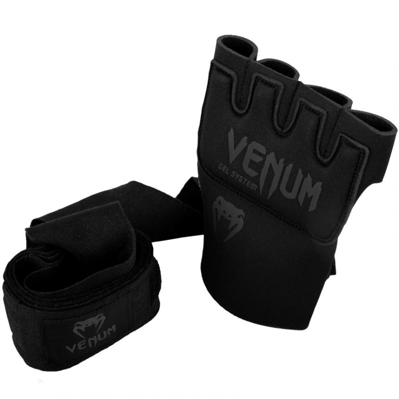 Gants D'entra?nement Venum Kontact Gel Glove Wraps Noir  | BKW-8676579