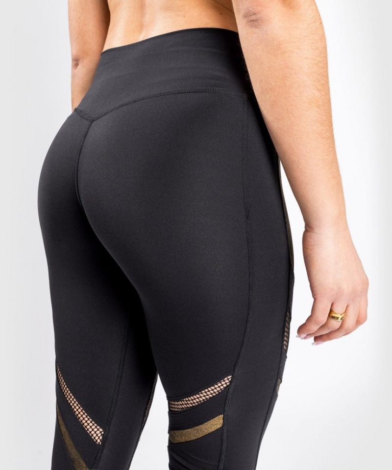 Leggings Venum Lightning 7/8 Femme Noir Doré  | FSK-4180918