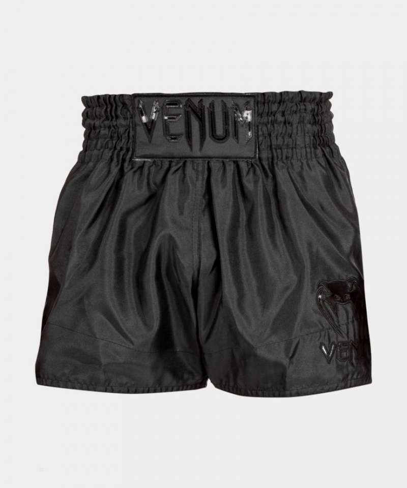 Short Venum Muay Thai Boxing Classiche Homme Noir  | YLZ-3652058