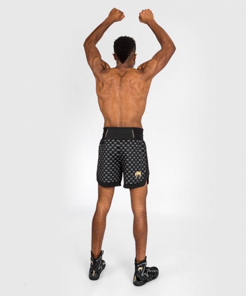 Short Venum Monogram Boxing Homme Noir  | QSJ-7665450