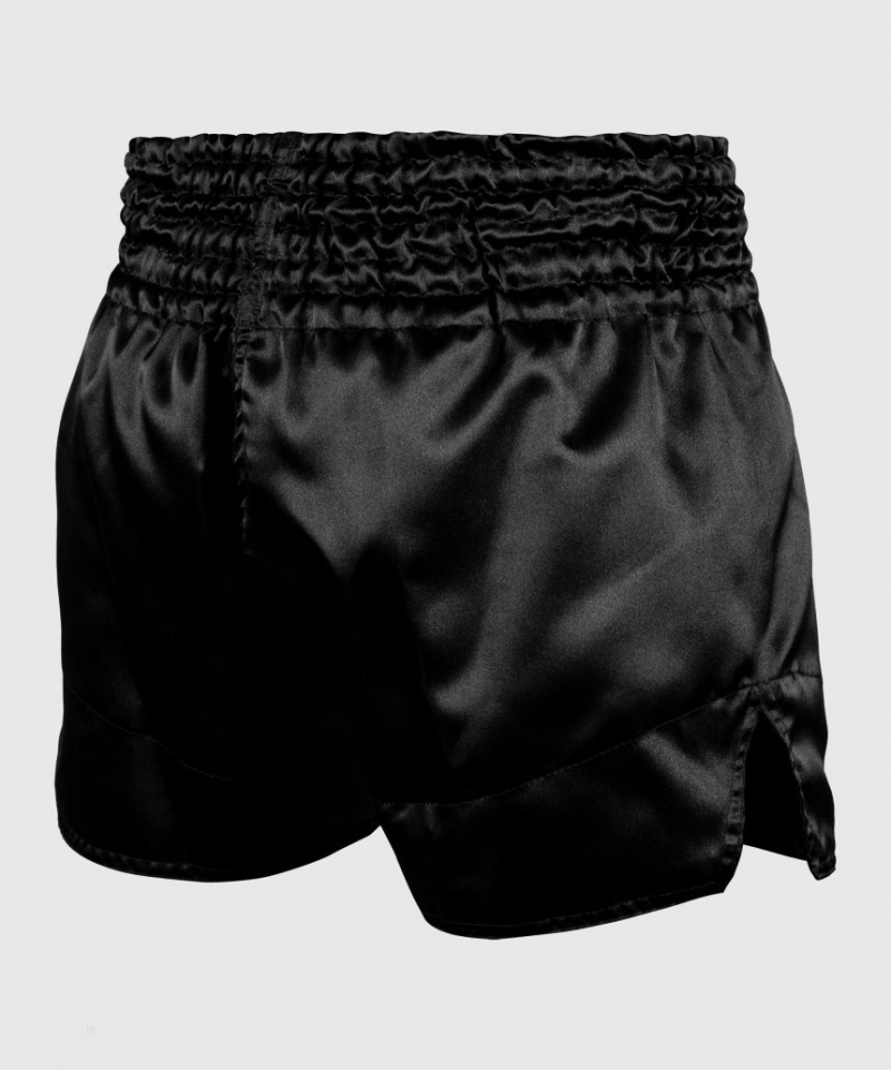 Short Venum Muay Thai Boxing Classiche Homme Noir Jaune  | UMH-5993189