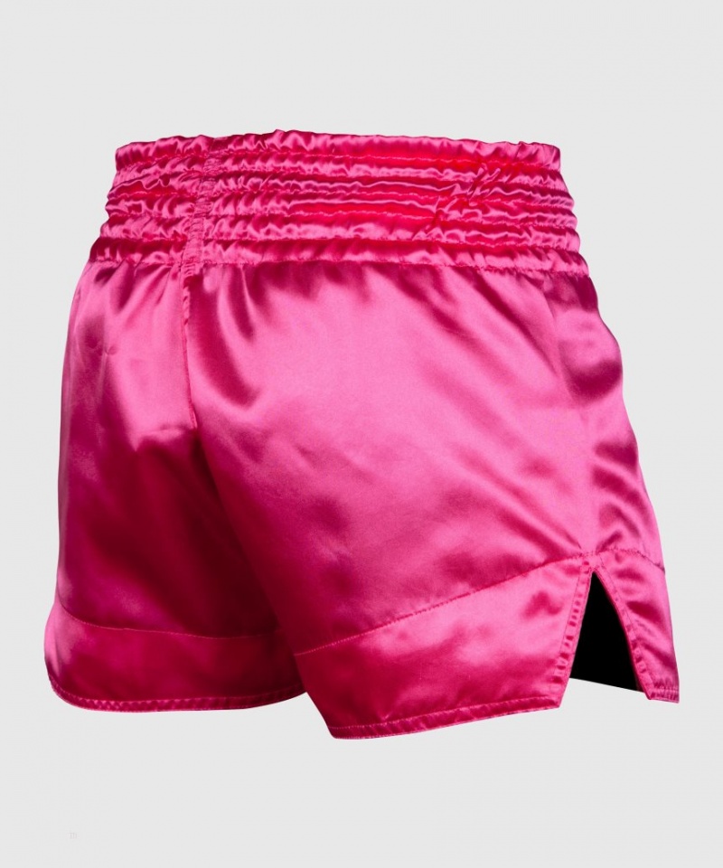 Short Venum Muay Thai Boxing Classiche Homme Rose Blanche  | LGD-2711379