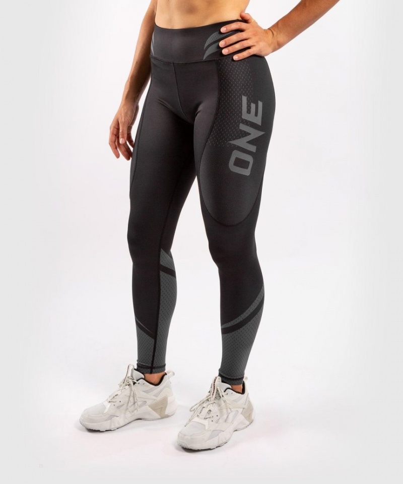 Leggings Venum ONE FC Impact Femme Noir  | QYW-5321225