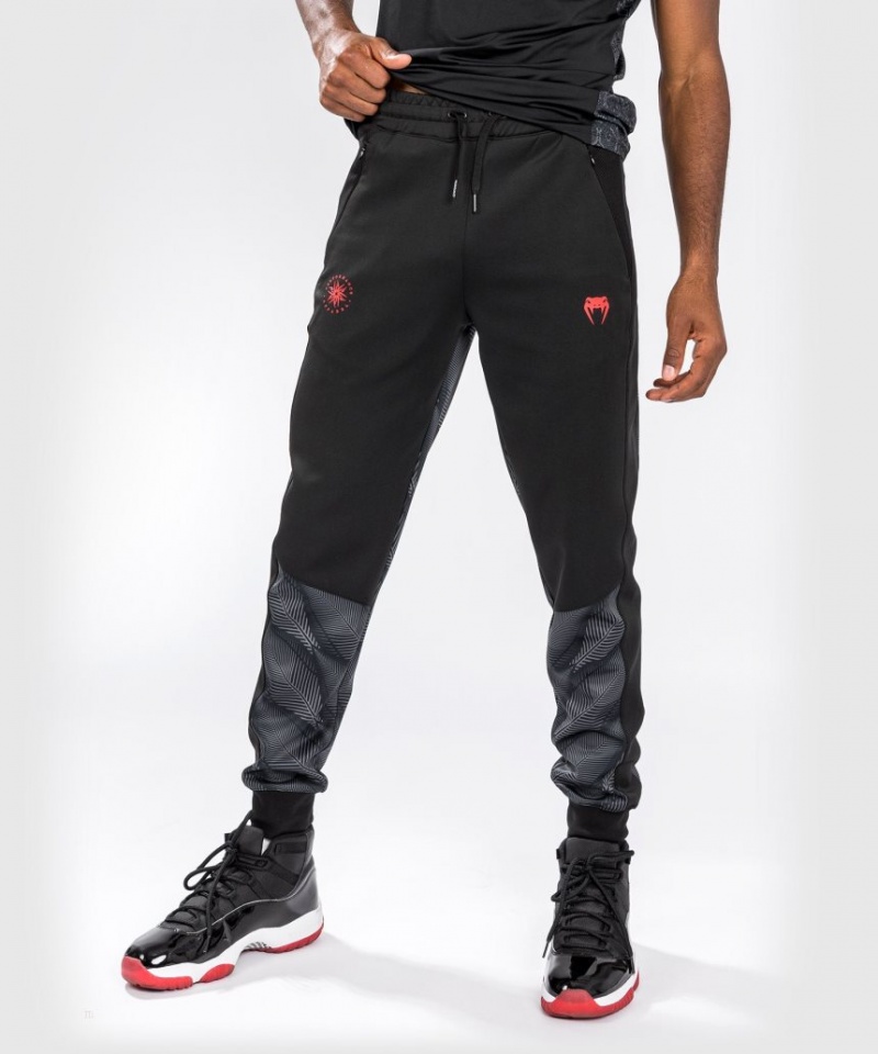 Pantalon Jogger Venum Phantom Homme Noir Rouge  | HXH-6612264