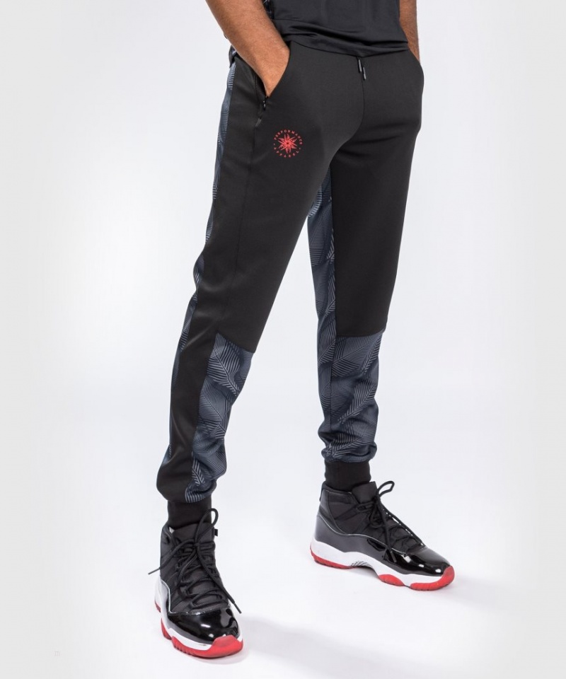 Pantalon Jogger Venum Phantom Homme Noir Rouge  | HXH-6612264