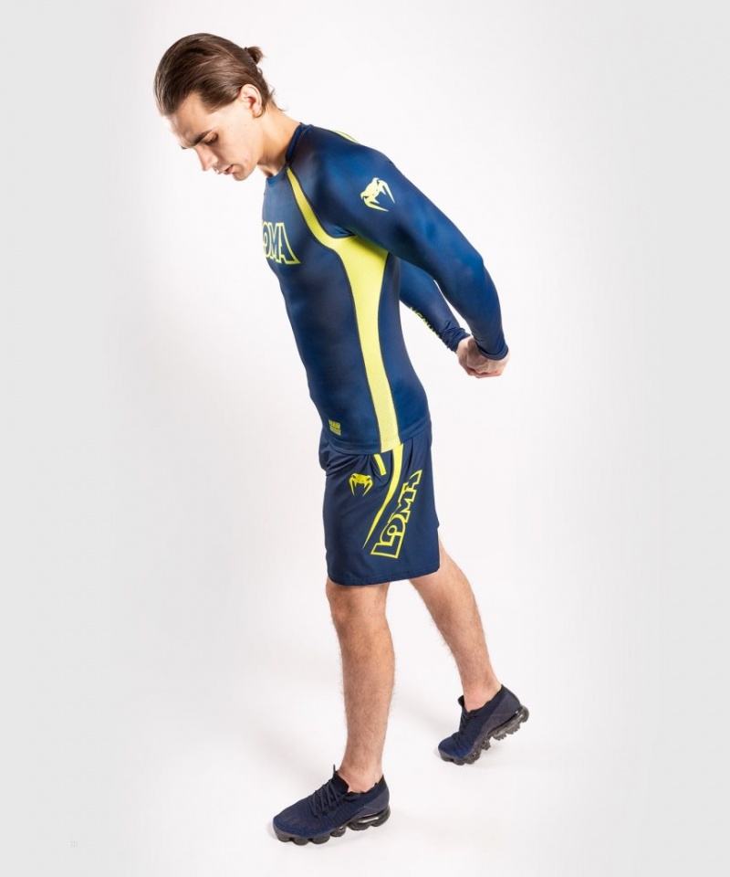 Short Venum Origins Course Loma Edition Homme Bleu Jaune  | CEU-0959723