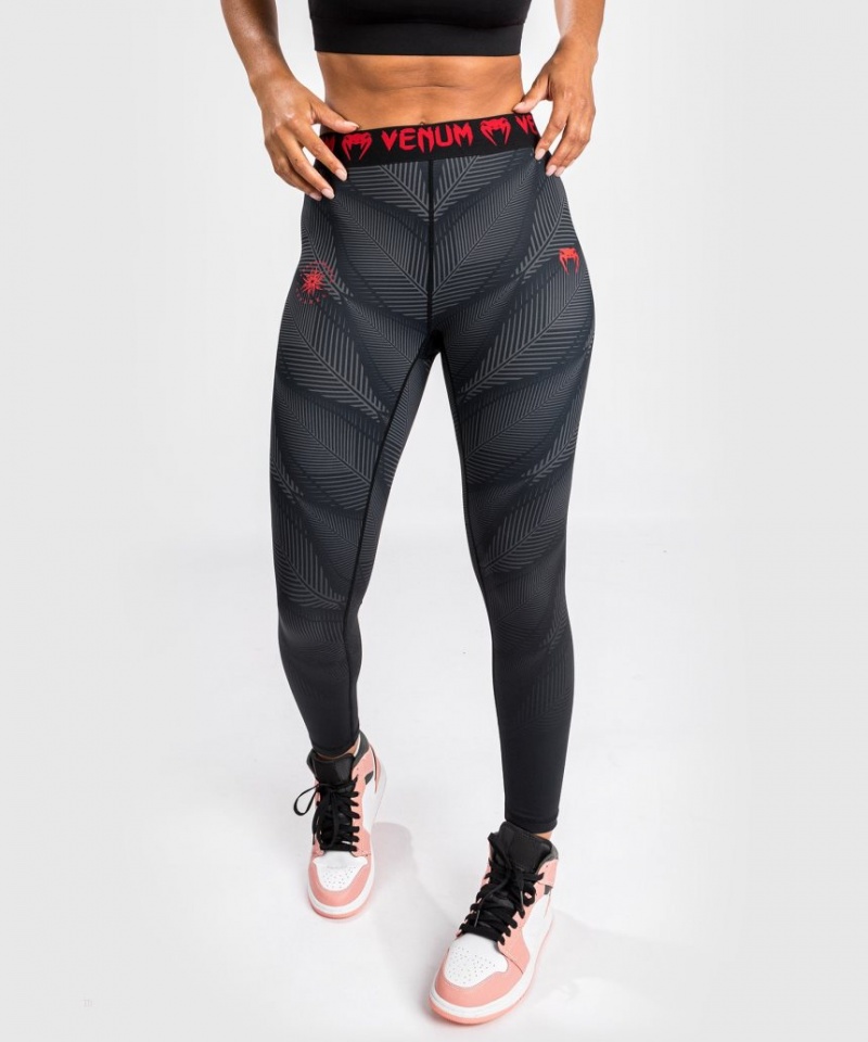 Leggings Venum Phantom Femme Noir Rouge  | SLD-2025650