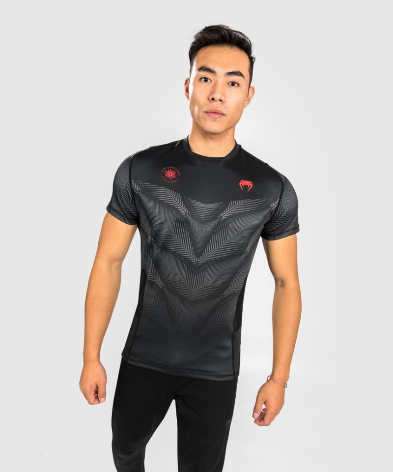 T Shirts Venum Phantom Dry Tech Homme Noir Rouge  | WNK-4478298