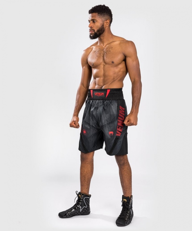 Short Venum Phantom Boxing Homme Noir Rouge  | KUI-6519029