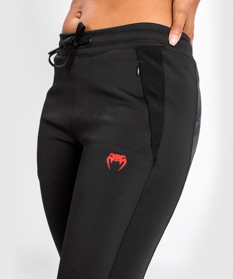 Pantalon Jogger Venum Phantom Femme Noir Rouge  | ILK-2831890