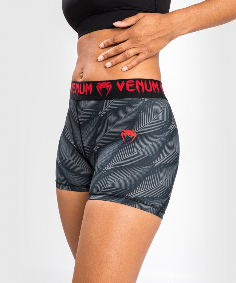 Short Venum Phantom Compression Femme Noir Rouge  | VNZ-7718025