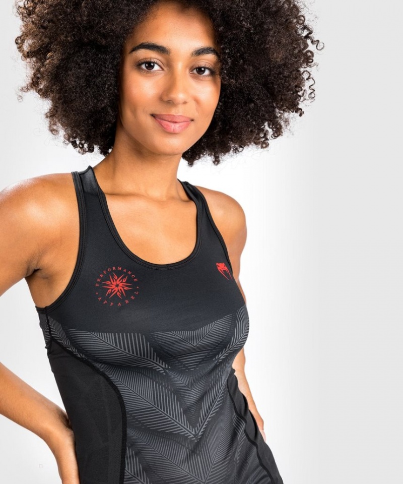 Debardeur Venum Phantom Dry Tech Femme Noir Rouge  | LMI-1266526