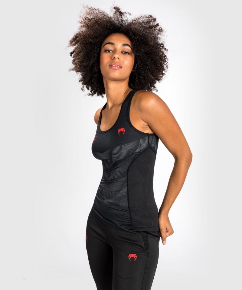 Debardeur Venum Phantom Dry Tech Femme Noir Rouge  | LMI-1266526