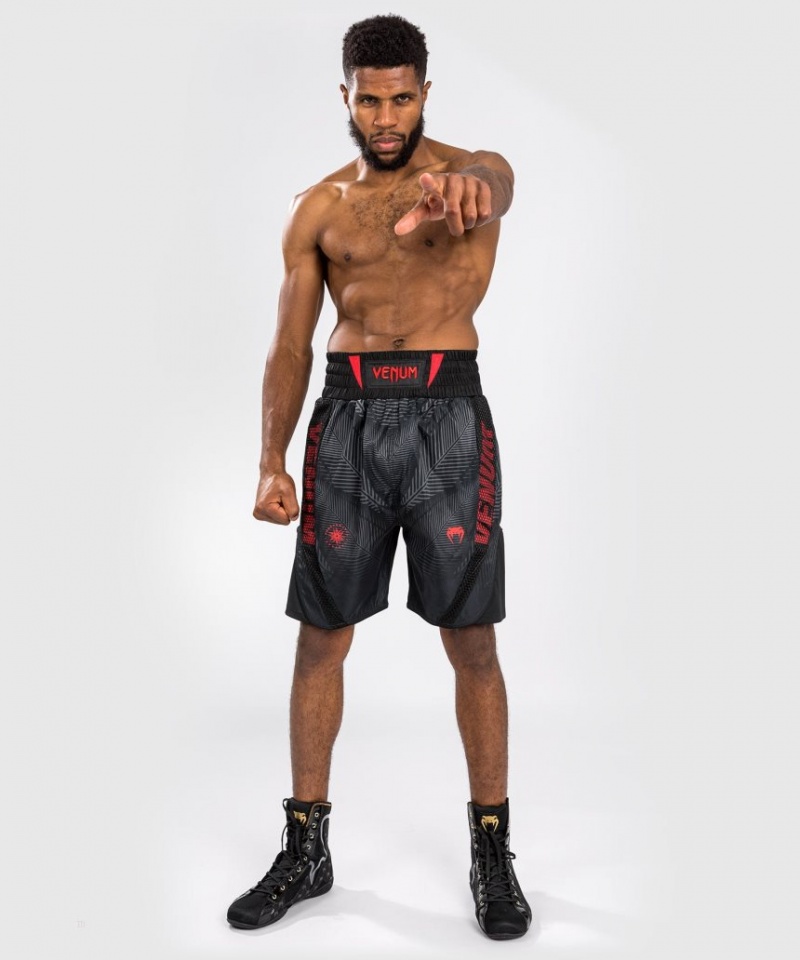 Short Venum Phantom Boxing Homme Noir Rouge  | KUI-6519029