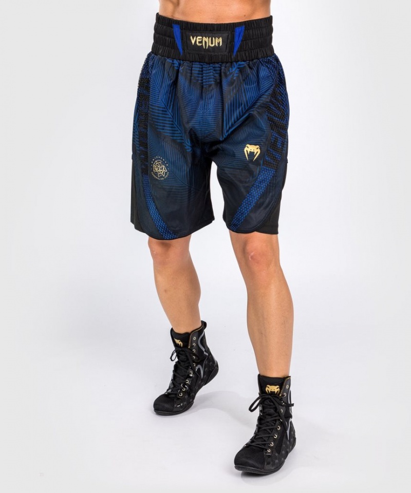 Short Venum Phantom Loma Boxing Homme Noir Bleu  | SSC-8313167