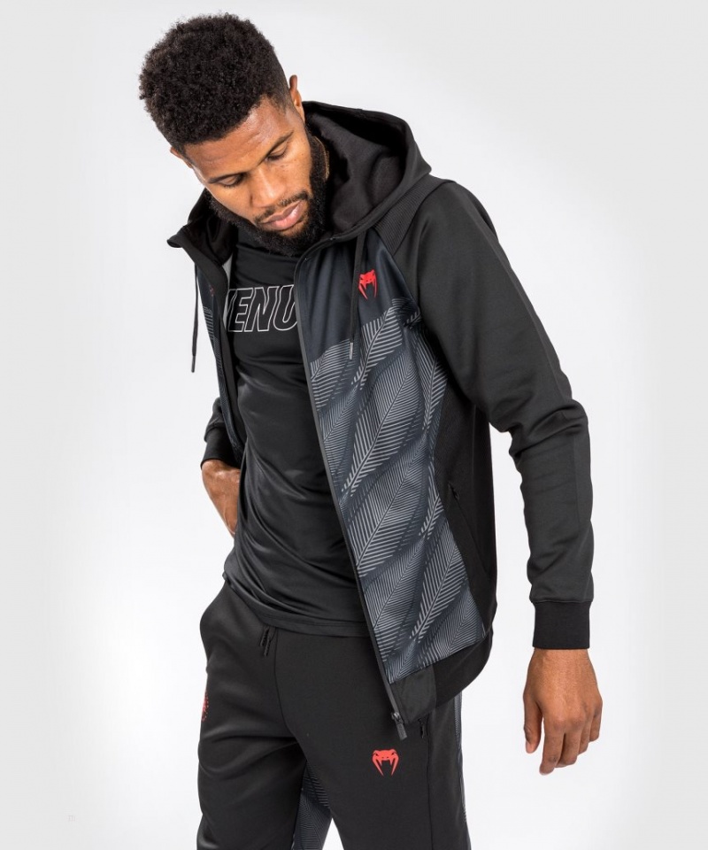 Sweat a Capuche Venum Phantom Hoody Homme Noir Rouge  | JUO-7828911