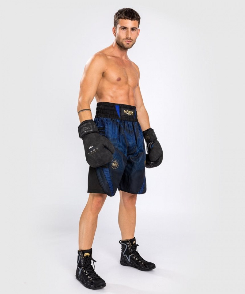 Short Venum Phantom Loma Boxing Homme Noir Bleu  | SSC-8313167