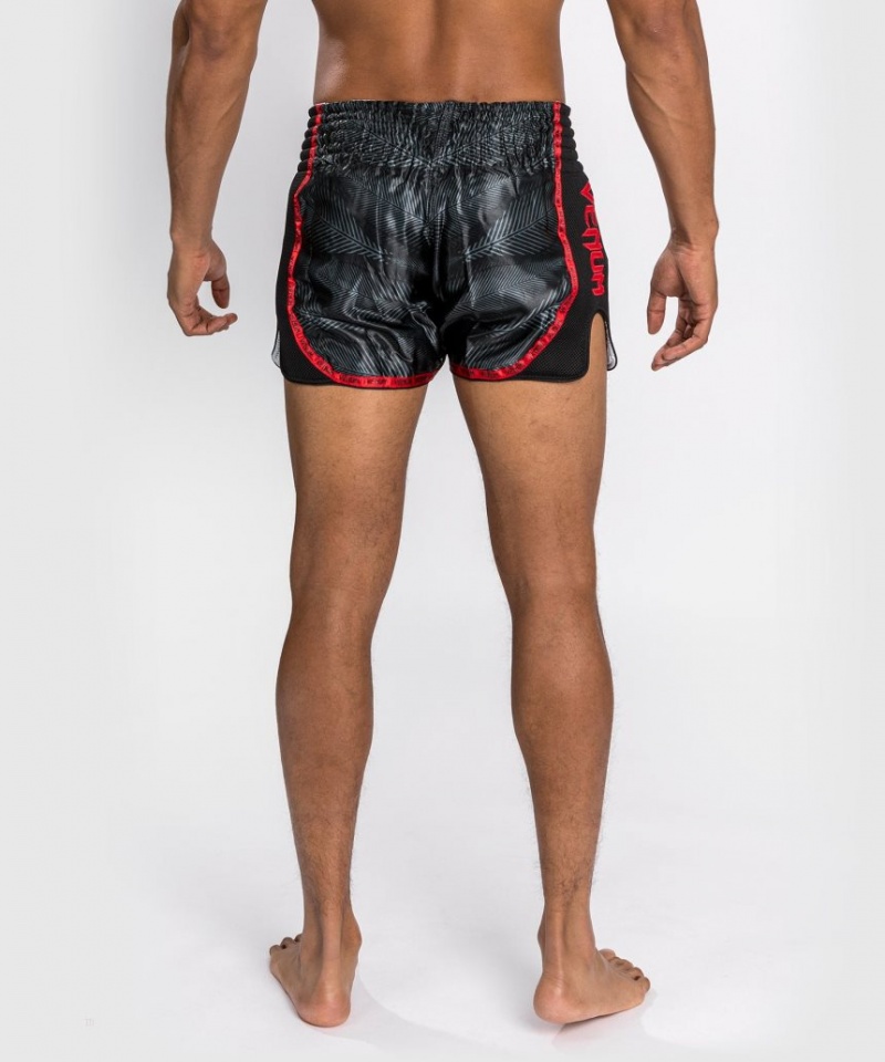 Short Venum Phantom Muay Thai Boxing Homme Noir Rouge  | CNJ-8836212