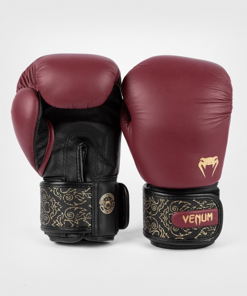 Gants De Boxe Venum Power 2.0 Bordeaux Noir  | NRW-1088089