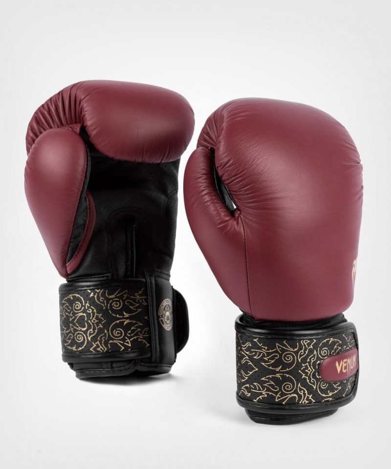 Gants De Boxe Venum Power 2.0 Bordeaux Noir  | NRW-1088089