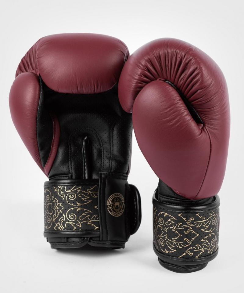 Gants De Boxe Venum Power 2.0 Bordeaux Noir  | NRW-1088089