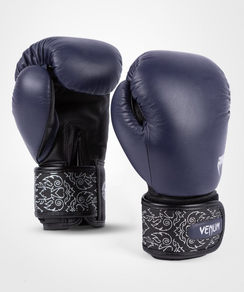 Gants De Boxe Venum Power 2.0 Bleu Marine Bleu Noir  | CCB-1768108